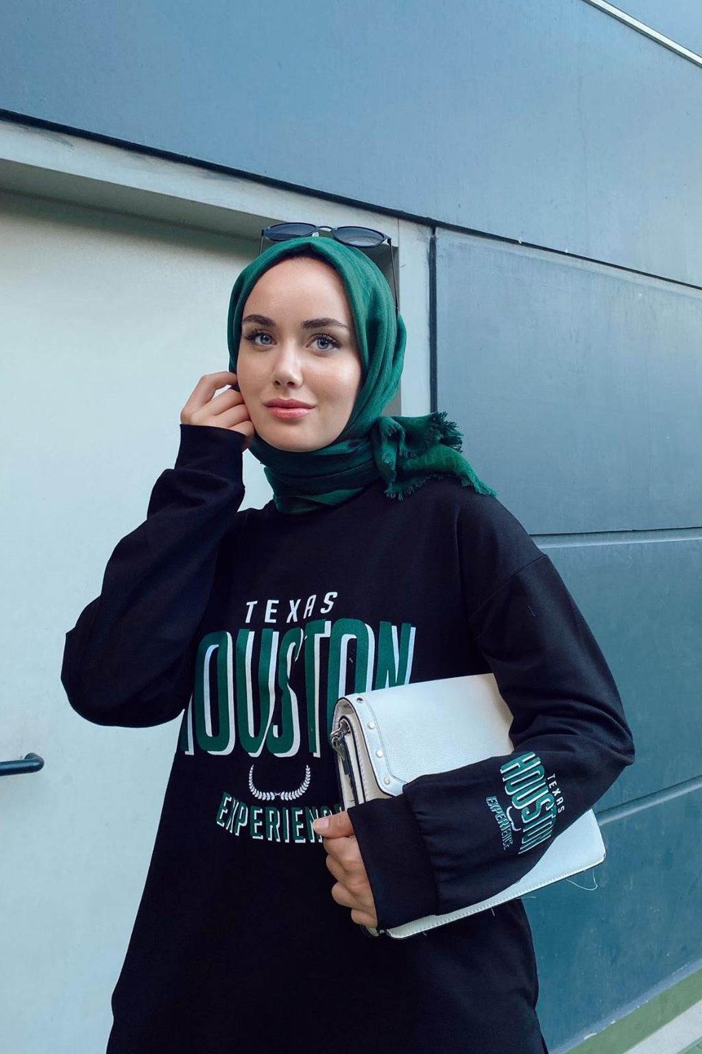 Houston Pamuklu Oversize Siyah Alt Üst Takım