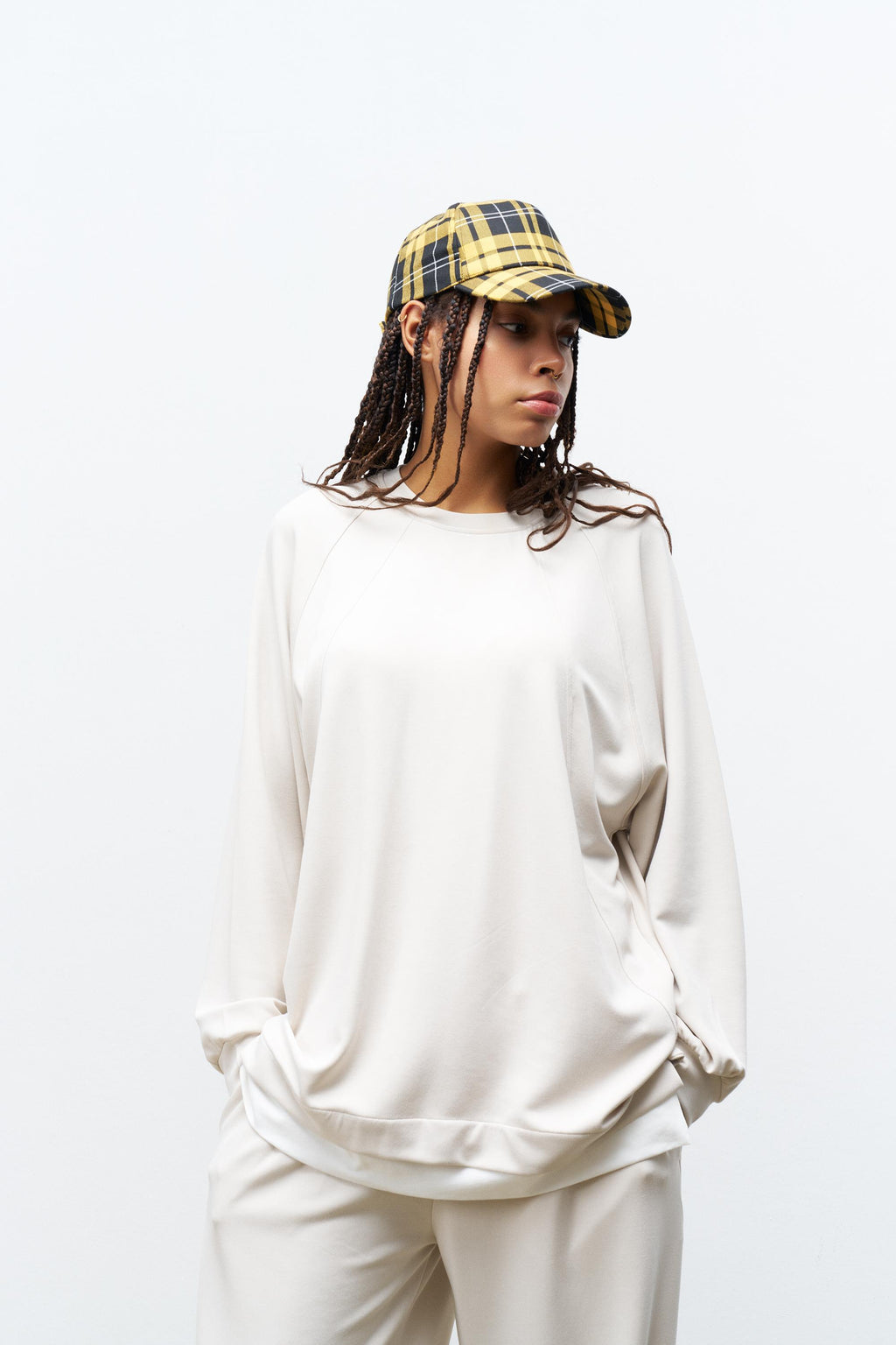 Taş Kadın Bisiklet Yaka Eteği Süprem Üst Ve Beli Lastikli Alt Modal Takım